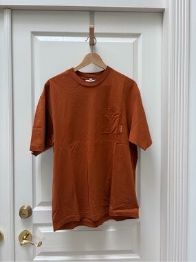 Acne Studios brown oversized t shirt